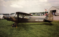 N83GR @ EHLE - Taken at NVAV Rallye 1984 (scanned Print) - by Andy Parsons