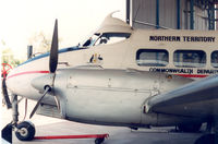 VH-DHH @ ASP - Northern Territory Medical Service , Central Australian Aviation Museum - Alice Springs - by Henk Geerlings