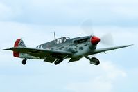 G-BWUE @ EGSU - Flying Legends airshow - by Joop de Groot