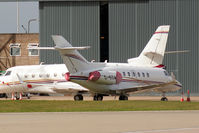 G-OZAT @ EGGW - Parked outside Gulfstream - by N-A-S