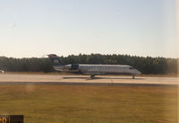 N469AW @ ATL - Bombardier CL-600 from US Airways Express taking off at Hartsfield/Atlanta