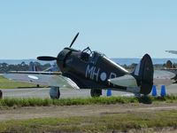 VH-MHR @ YMAV - CAC CA-13 Boomerang in the parking area at the Avalon Air Show 2011 - by red750