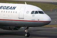 SX-DVJ @ EDDL - Aegean Airlines, Name: Exelixis - by Air-Micha