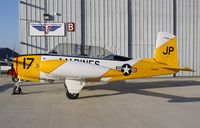 N334JP @ KADH - Beech T-34B