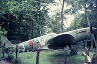 PL965 - Supermarine Spitfire XI.Dubious Dutch markings 3W.Oorlogs en Verzetsmuseum Overloon.Netherlands.Late 1960's.Back in flying condition. - by Robert Roggeman