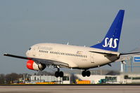 LN-RPB @ EGCC - Scandinavian Airlines - by Chris Hall