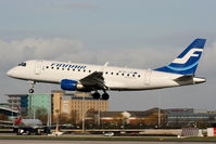 OH-LEE @ EGCC - Finnair - by Chris Hall