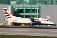OY-NCM @ EGCC - Sun Air - by Chris Hall