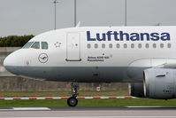 D-AILC @ EGCC - Lufthansa - by Chris Hall
