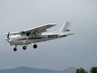 N54179 @ SZP - 1981 Cessna 172P SKHAWK, Lycoming O-320-H2AD 160 Hp, another on final Rwy 22 - by Doug Robertson