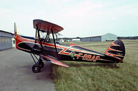F-BBAF @ LFGB - SNCAN Stampe SV.4C [61] Mulhouse~F 12/09/1981. Image from a slide.