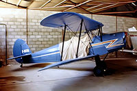 F-BCGQ @ LFPR - SNCAN Stampe SV.4A [263] Guyancourt~F 13/09/1980. Image taken from a slide. Not the best but shows aircraft in this scheme.
