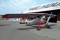 F-BFZH @ LFGB - Morane-Saulnier MS.317 [6524/270] Mulhouse~F 12/09/1981. Taken from a slide. - by Ray Barber