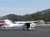 N739PH @ SZP - 1978 Cessna 172N SKYHAWK, Lycoming O-320-H2AD 160 Hp, landing Rwy 22 - by Doug Robertson