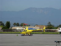 N442EK @ OXR - 2002 Robinson R44 CLIPPER, Lycoming O-540-F1B5 260 Hp derated to 225 Hp at takeoff, 205 Hp continuous, Helicopter tours of WWW.CIHELI.COM - by Doug Robertson