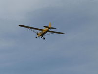 N62065 @ SZP - 1944 Piper J3C-65 CUB, Continental C65 65 Hp, takeoff climb Rwy 22 - by Doug Robertson