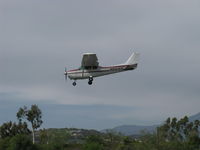 N66168 @ SZP - 1983 Cessna 172P SKYHAWK, Lycoming O-320-D2J 160 Hp, on final Rwy 22 - by Doug Robertson