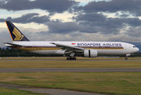 9V-SRN @ NZCH - in as SQ297 - by Bill Mallinson