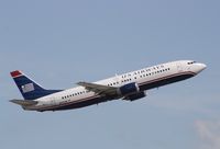 N451UW @ KFLL - Boeing 737-400 - by Mark Pasqualino