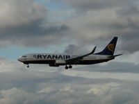 EI-EKJ @ EGGP - about to land - by John1958