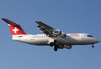 HB-IYQ @ LSGG - Landing rwy 05 - by Shunn311