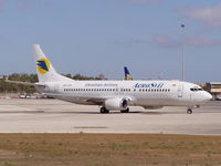 UR-VVP @ LMML - B737-400 UR-VVP - by raymond