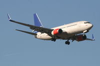 LN-TUM @ EBBR - Arrival of flight SK4743 to RWY 02