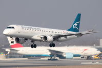 4O-AOB @ LOWW - MGX [YM] Montenegro Airlines - by Delta Kilo