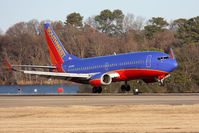 N610WN @ ORF - Southwest Airlines N610WN landing RWY 23.