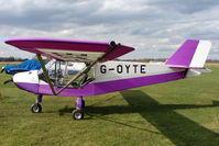G-OYTE @ EGCB - 2006 Vass Im RANS S6-ES, c/n: PFA 204-14263 visiting City of Manchester Airport - by Terry Fletcher