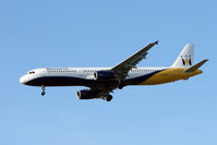 G-OZBH @ EGCC - Monarch Airlines 2004 Airbus A321-231, c/n: 2105 at Manchester - by Terry Fletcher