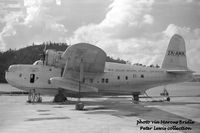 ZK-AMK @ NZHB - NZ National Airways Corp., Wellington 1949-1950 - by Peter Lewis