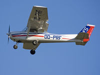OO-PRF @ EBLG - Belgian Flight School. Short final rwy 05R. - by Philippe Bleus