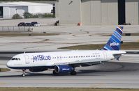 N632JB @ KFLL - Airbus A320