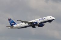 N632JB @ KFLL - Airbus A320