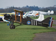 G-BIHF @ EGLM - SE5A replica at White Waltham - by moxy