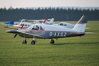 G-AXSZ @ EGLM - Resident Cherokee at White Waltham - by moxy