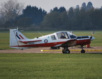 G-CBID @ EGLM - Ex RAF Bulldog at White Waltham - by moxy