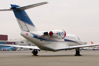 OE-FVB @ EGGW - 2005 Cessna 525 Citation Jet CJ2, c/n: 525A-0229 - by Terry Fletcher
