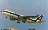 I-BUSC @ LMML - A300 I-BUSC  Alitalia - by raymond