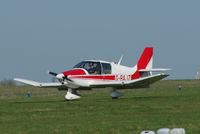 G-BAJZ @ EGSH - On arrival at Norwich. - by Graham Reeve
