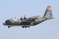 63-3189 @ NFW - Turkish C-130 landing at NASJRB Fort Worth
