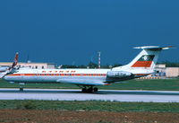 LZ-TUF @ LMML - Tu134 LZ-TUF Balkan - by raymond