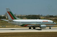 LZ-BOA @ LMML - B737-300 LZ-BOA Balkan after landing Rw31 - by raymond