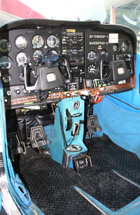 HA-DIC @ LHKV - Kaposujlak Airport, Hungary - C-182P Cocpit - by Attila Groszvald-Groszi