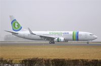 PH-HZO @ EHAM - Foggy landing on the Polderbaan - by Jan Lefers