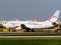 G-TOYF @ LMML - B737-300 G-TOYF of BMIbaby on short finals RW31 on 18-12-10. - by raymond