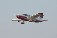 G-BHZE @ EGFH - Piper Cherokee Archer 11 departing Swansea Airport - by Roger Winser