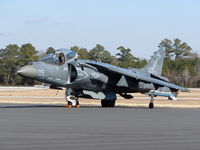 165597 @ ILM - Marines Harrier armed with Sidewinder Air to Air missile