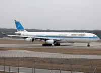 9K-ANC @ LSGG - Taxiing holding point rwy 23 for departure... - by Shunn311